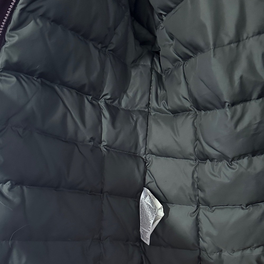 Eddie Bauer women's small dark purple Weatheredge down parka jacket EB650 - Picture 5 of 13